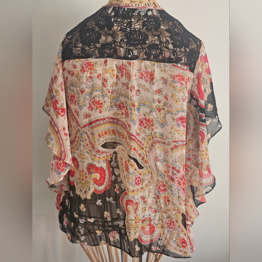 Sheer, Open Cardigan - Picture 3 of 8